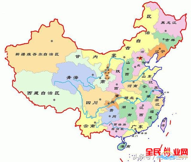 中国有多少个省份 (中国共有34个省级行政区域大盘点)