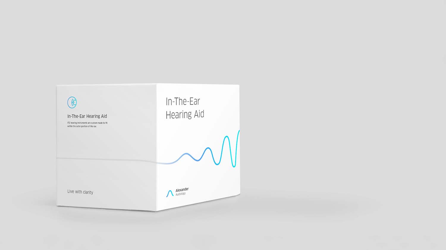 Alexander 听力训练医疗机构品牌VI设计-极致简洁线性设计